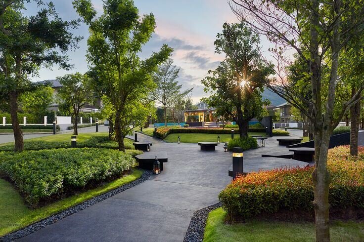 Landscaped Garden